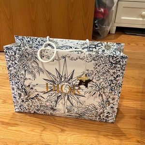 Dior gift bag